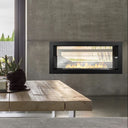 Camino a Bioetanolo da Incasso Biocamino da Parete Bifacciale  riscaldamento 30 m2