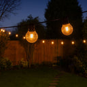Catena Luminosa Luci Energia Solare da Giardino, Lampadine LED Crepuscolare 5/20/40 LED