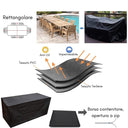 Copertura Impermeabile per Mobili da Giardino Telo Protezione Anti UV, Pioggia, Polvere