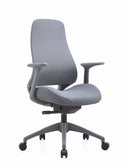 Sedia ufficio ergonomica girevole con supporto lombare e braccioli