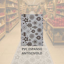 Corredor navideño de PVC