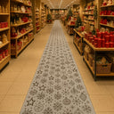 Corredor navideño de PVC