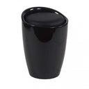 SGABELLO POUF IN ABS CON CUSCINO IN ECOPELLE
