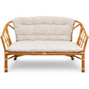 Set salotto da giardino divano poltrone e tavolino con cuscini