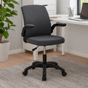 Sedia da Ufficio Ergonomica Girevole, Braccioli Reclinabili, Imbottita