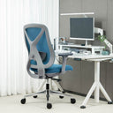 Sedia ufficio girevole poltrona con supporto lombare regolabile e poggiabraccia