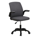 Sedia da Ufficio Ergonomica Girevole, Braccioli Reclinabili, Imbottita