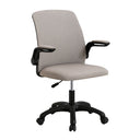 Sedia da Ufficio Ergonomica Girevole, Braccioli Reclinabili, Imbottita