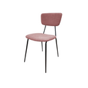 Set 4 Sedie Sala da Pranzo Imbottite Impilabili 44x44x83 cm