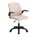 Sedia da Ufficio Ergonomica Girevole, Braccioli Reclinabili, Imbottita