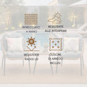 Set tavolo e sedie da giardino esterno 2 posti mobili in rattan con struttura in acciaio verniciato design outdoor bistrot