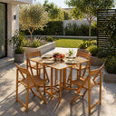 Set tavolo e sedie compatto pieghevoli da giardino esterno mobili da pranzo richiudibili