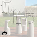 FURA TABLE 38x97 cm Tavolo per Interno Esterno Design