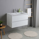 Mobile Bagno Base Con Lavabo 80Cm Bianco | Bali